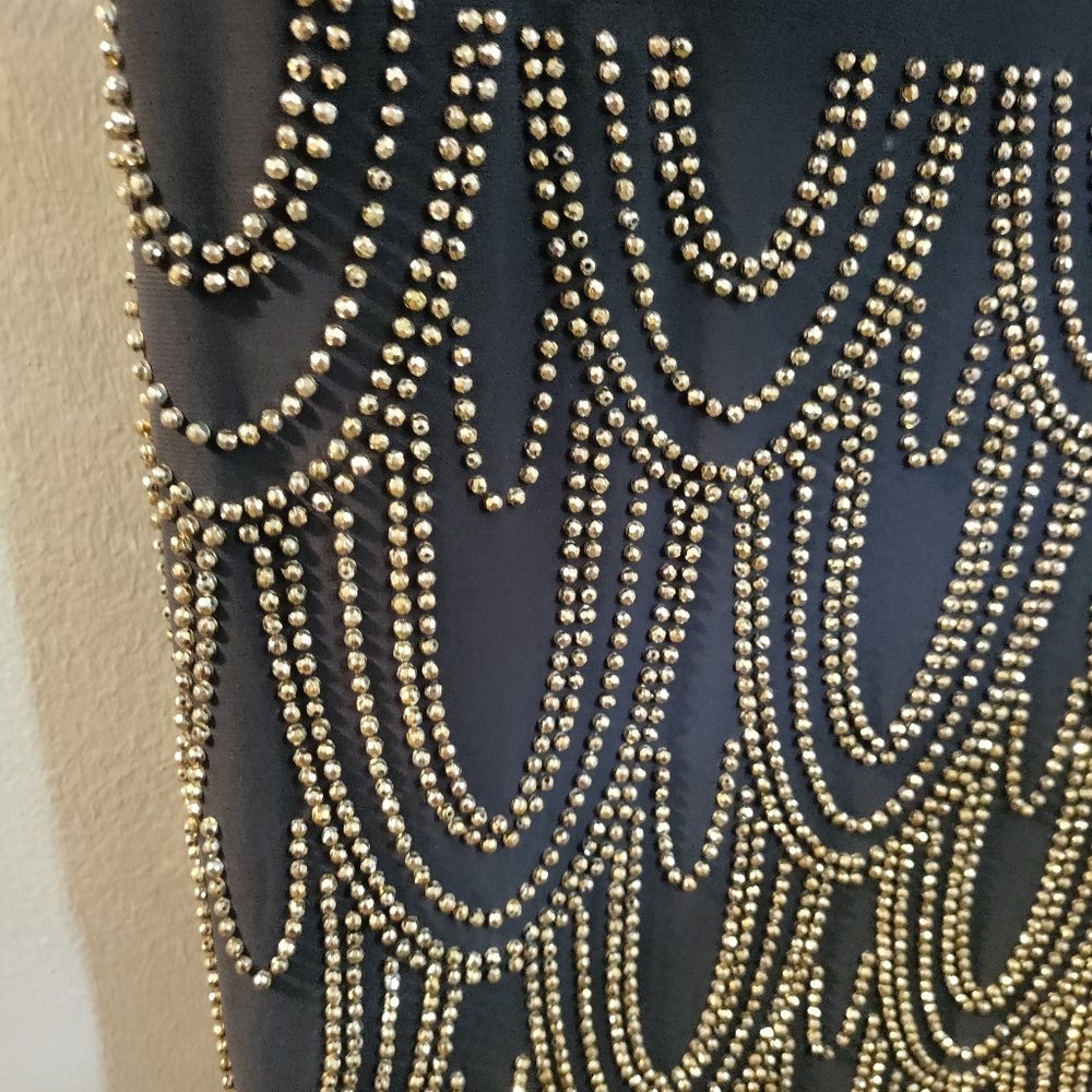 Cache' Beaded Dress - Picture 4 of 6